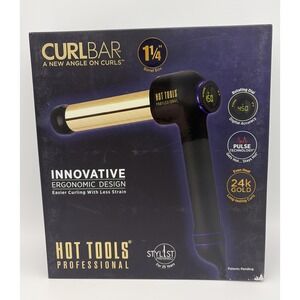 Hot Tools Professional 24k Gold 1 1/4 In Curl Bar  - Dual Voltage